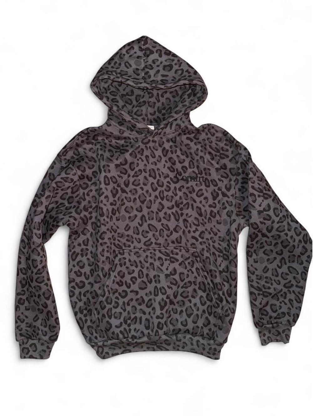 Comfrt minimalist unisex black panther Hoodie sweatshirt sz M comfy NEW
